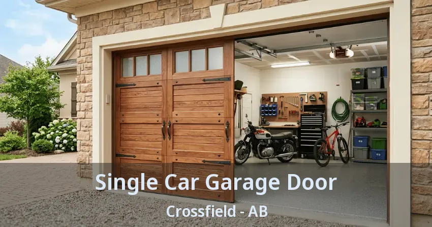 Single Car Garage Door Crossfield - AB