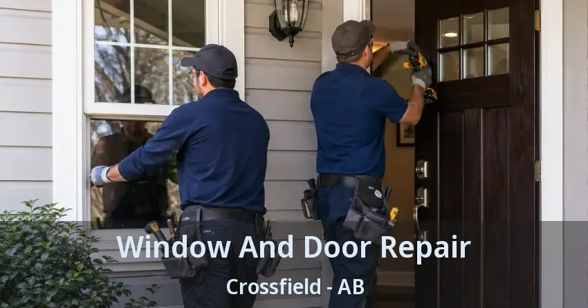 Window And Door Repair Crossfield - AB
